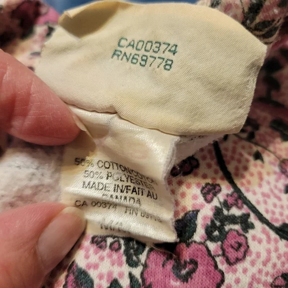 Vintage Northern Reflections Sweatshirts - 1990s Floral Sweatshirts - Set of 2 - Picture 6 of 6